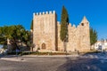 Medieval Castle of Alter do Chao, in the Portalegre Royalty Free Stock Photo