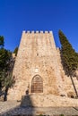 Medieval Castle of Alter do Chao, in the Portalegre Royalty Free Stock Photo
