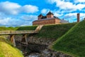 Medieval castle at autumn Royalty Free Stock Photo