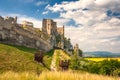 Stredoveký hrad Beckov, Slovensko.