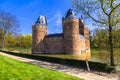 Medieval castle Beersel. Belgium Royalty Free Stock Photo