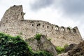 Medieval castle Bernstein on the top of hill Royalty Free Stock Photo