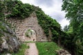 Medieval castle Bernstein on the top of hill