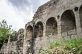 Medieval castle Bernstein on the top of hill Royalty Free Stock Photo