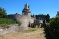 medieval castle - blain - france Royalty Free Stock Photo