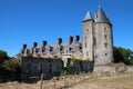 medieval castle - blain - france Royalty Free Stock Photo