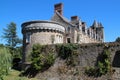 gothic castle - blain - france Royalty Free Stock Photo