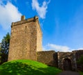 Medieval Castle Campbell near Dollar, Clackmannanshire, Scotland Royalty Free Stock Photo