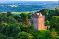 Medieval Castle Campbell near Dollar, Clackmannanshire, Scotland Royalty Free Stock Photo