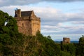 Medieval Castle Campbell near Dollar, Clackmannanshire, Scotland Royalty Free Stock Photo