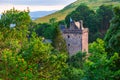 Medieval Castle Campbell near Dollar, Clackmannanshire, Scotland Royalty Free Stock Photo