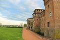 The medieval castle Castello di San Giorgio in Mantua, Northern Italy. Royalty Free Stock Photo