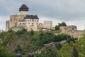 The medieval castle of the city of Trencin in Slovakia