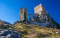 The Medieval Castle of Csesznek in Bakony Forest, Hungary Royalty Free Stock Photo