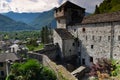 Medieval castle tower of Vogogna, Ossola Valley, Italy Royalty Free Stock Photo