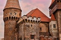 Medieval castle detail Royalty Free Stock Photo