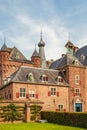 The medieval castle in Doorwerth, The Netherlands Royalty Free Stock Photo