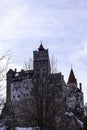 Medieval Castle of Earl Vlad Dracula in Bran. Royalty Free Stock Photo