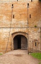 Medieval castle entrance