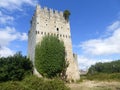 MEDIEVAL CASTLE IN ESPINOSA DE LOS MONTEROS, BURGOS Royalty Free Stock Photo