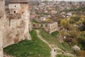 Medieval castle fortress Kamenetz-Podolsk Ukraine