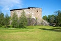 Medieval castle-fortress of Raseborg close up. Snapertuna, Finland Royalty Free Stock Photo