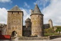 Medieval castle of Fougeres Royalty Free Stock Photo