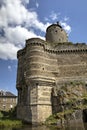 Medieval castle. Fougeres, France