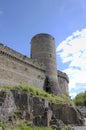 Medieval castle. Fougeres, France Royalty Free Stock Photo