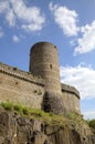 Medieval castle. Fougeres, France Royalty Free Stock Photo