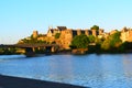 Medieval castle - France Royalty Free Stock Photo