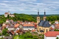 Medieval Castle of Goessweinstein with Basilica,Bavaria in Germany