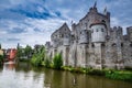 Castle Gravensteen in Ghent Royalty Free Stock Photo