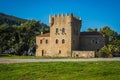 Medieval castle in greek peninsula of Peloponnesus, Greece