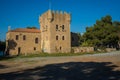 Medieval castle in greek peninsula of Peloponnesus, Greece Royalty Free Stock Photo