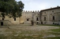 Medieval castle ground Royalty Free Stock Photo