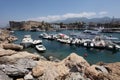 Medieval castle and harbor in Kyrenia-Girne