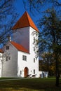 Medieval castle in Koluvere town