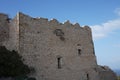 Medieval castle of Kritinia (Kastellos) built by the Knights of St John, Rhodes island, Greece