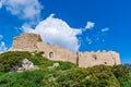 Medieval castle of Kritinia Kastellos, Rhodes island, Greece