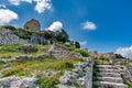 Medieval castle of Kritinia Kastellos, Rhodes island, Greece