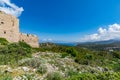 Medieval castle of Kritinia Kastellos, Rhodes island, Greece