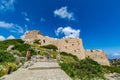 Medieval castle of Kritinia Kastellos, Rhodes island, Greece