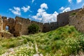 Medieval castle of Kritinia Kastellos, Rhodes island, Greece
