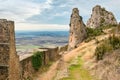 Medieval castle of Loarre, Spain Royalty Free Stock Photo