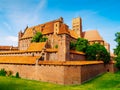 Medieval castle in Malbork