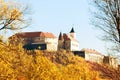 Medieval castle in Mukachevo Royalty Free Stock Photo