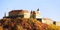 Medieval castle in Mukachevo Royalty Free Stock Photo