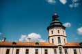 Medieval castle in Nesvizh, Minsk region, Belarus.Nesvizh castle Royalty Free Stock Photo