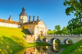 Castle in Nesvizh, Minsk Region, Belarus.